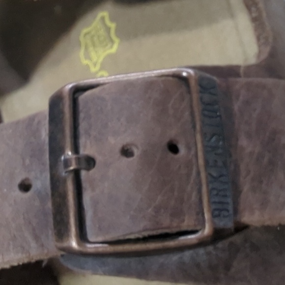 NWOT UNISEX BIRKENSTOCK MILANO HABANA OILED LEATHER SANDAL - Picture 11 of 16